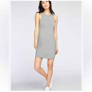 🆕Gentle Fawn Gunmetal Grey fitted mini dress Kaylee Dress NWT
